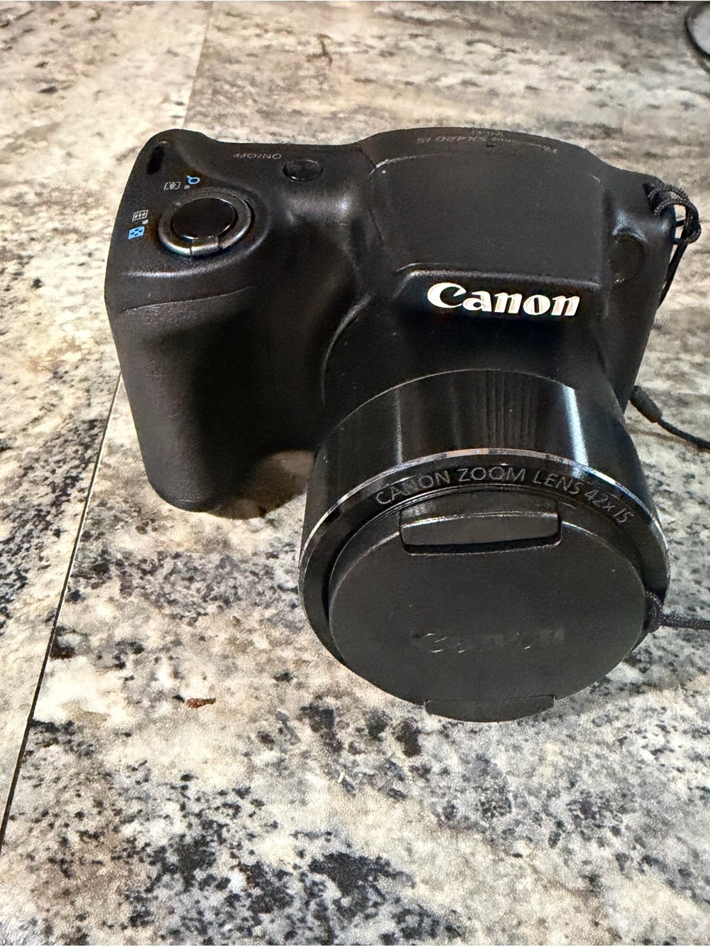 Canon Black Bridge Camera with Case, Strap and Spare Battery - Picture 2 of 4